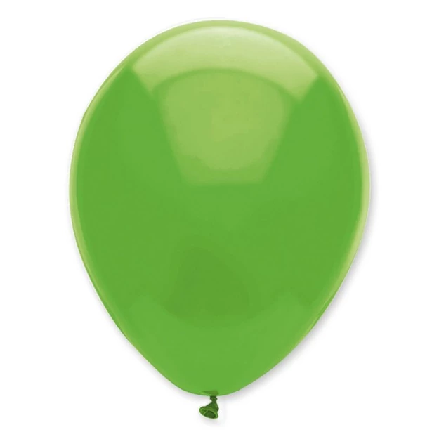 Lufi latex zöld 23cm 12db/csomag