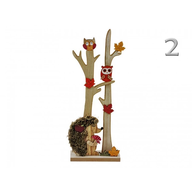 Őszi dekor 40cm   sünis