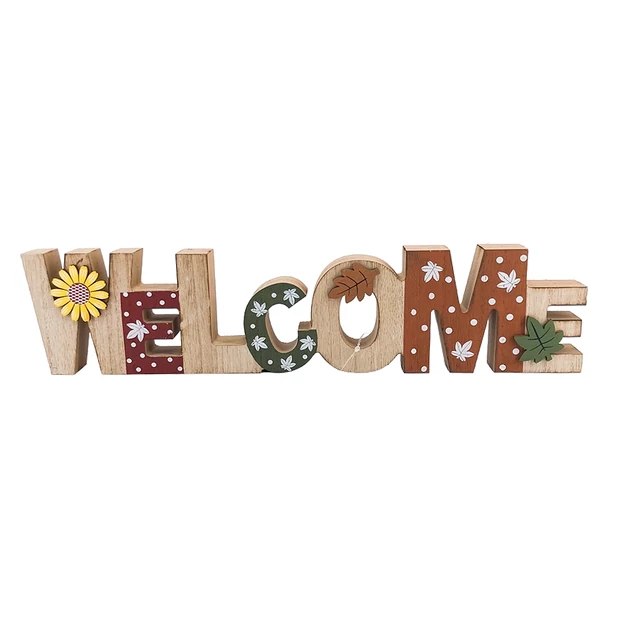 Őszi fa dekor WELCOME 40cm