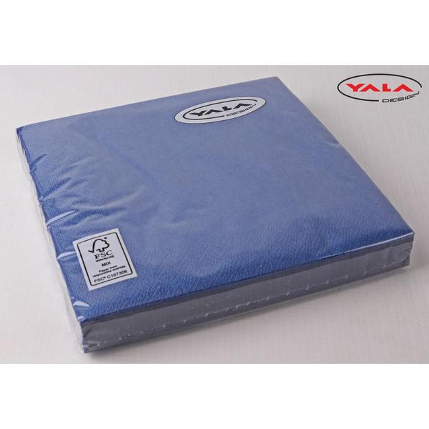 Papírszalvéta 20db Sötétkék 33x33cm