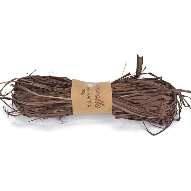 Raffia barna 20gr.