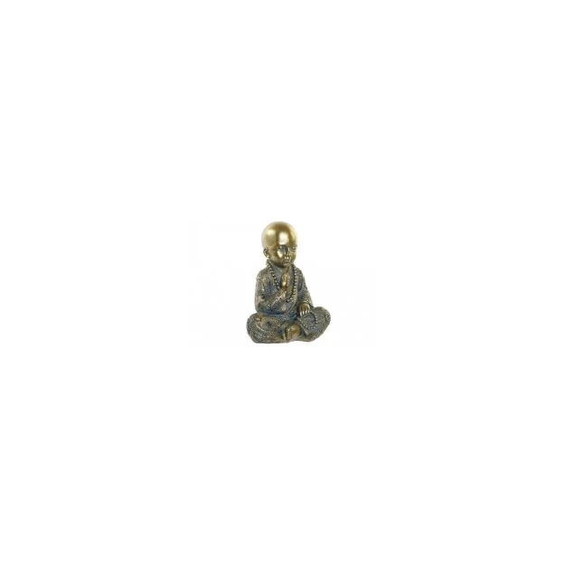Szerzetes figura régies aranyozott 17x13,6x21,8cm