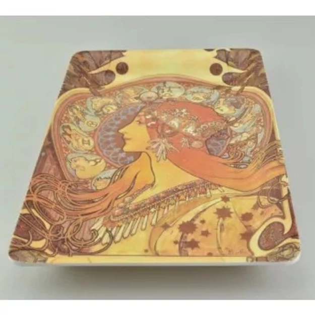 Tálca 31x19,5x2,5 cm Mucha zodiak