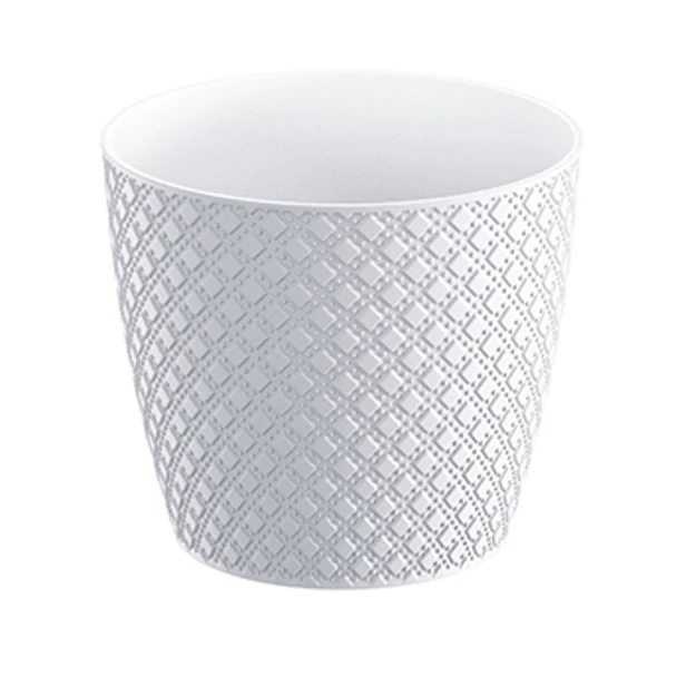 Virágcserép 157 mm Fehér ORIENT Prosperplast