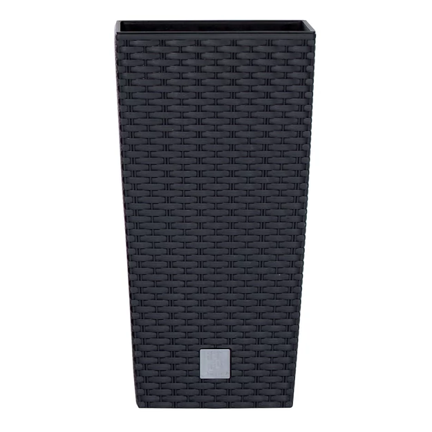 Virágcserép 170 mm Antracit Rato square Prosperplast