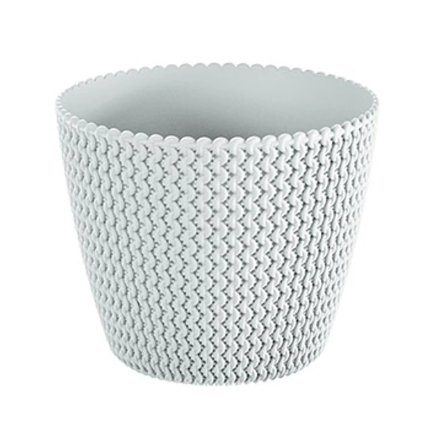 Virágcserép 187 mm Fehér SPLOFY Prosperplast