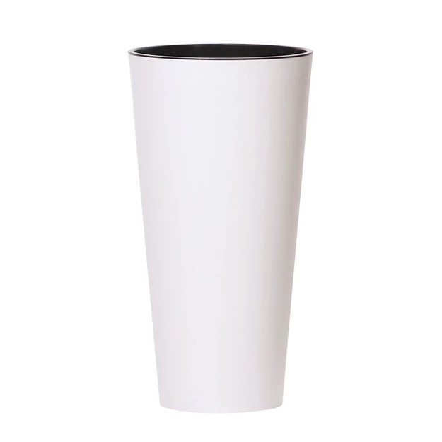 Virágcserép 300 mm Fehér Tubus slim Prosperplast