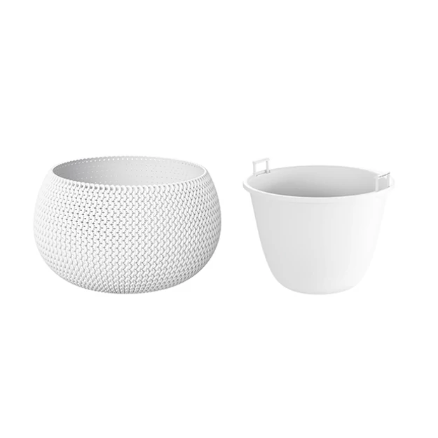 Virágcserép 370 mm Fehér SPLOFY BOWL Prosperplast