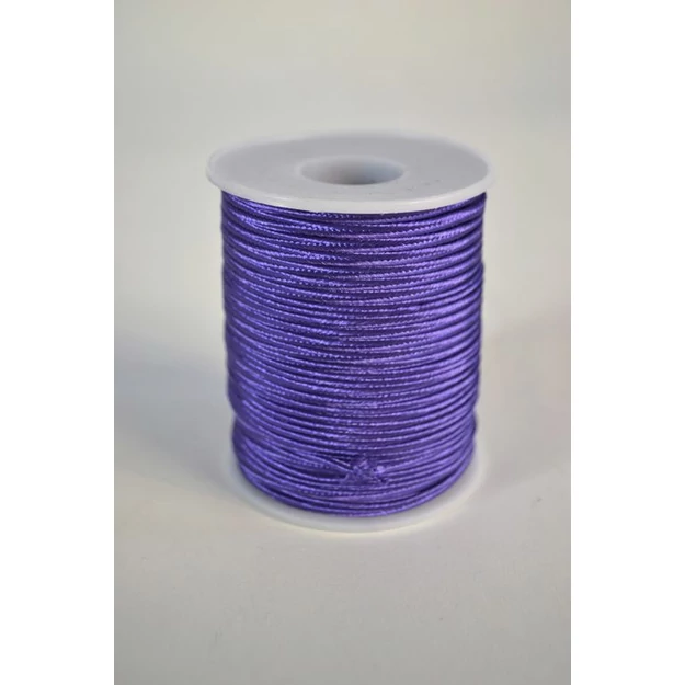 Zsinór polieszter  3mm x 50m lila sujtás zsinór