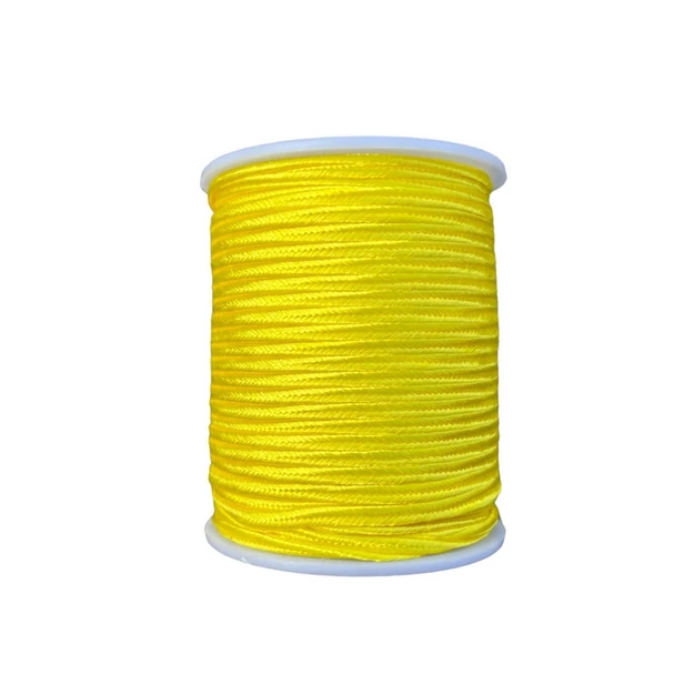 Zsinór polieszter  3mm x 50m  sárga zsinór