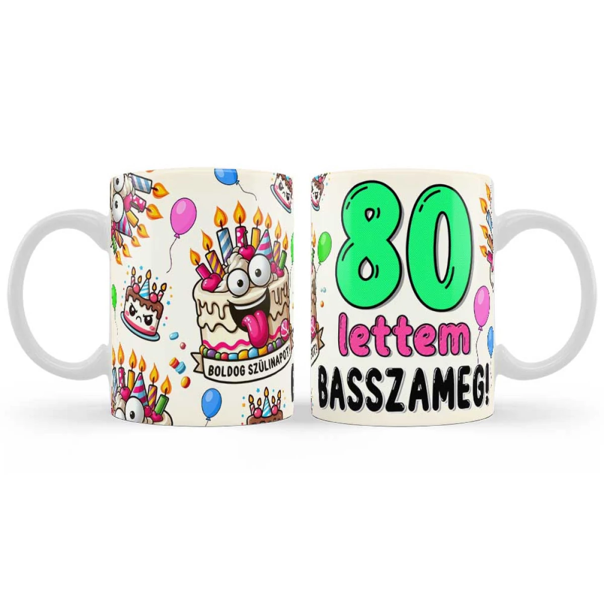 Bögre 3dl - 80 lettem basszameg 