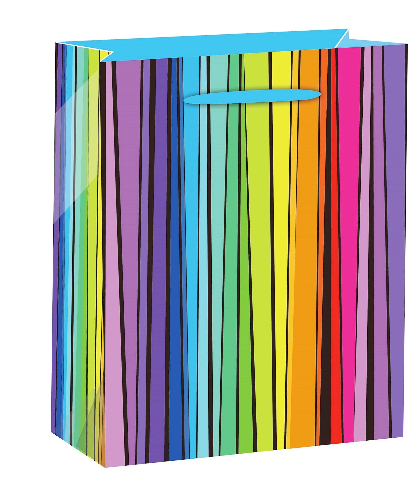 Ajándék tasak multicolor 26x32cm