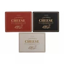 Alátét parafa 40x30cm Cheese (fehér,fekete vagy bordós)