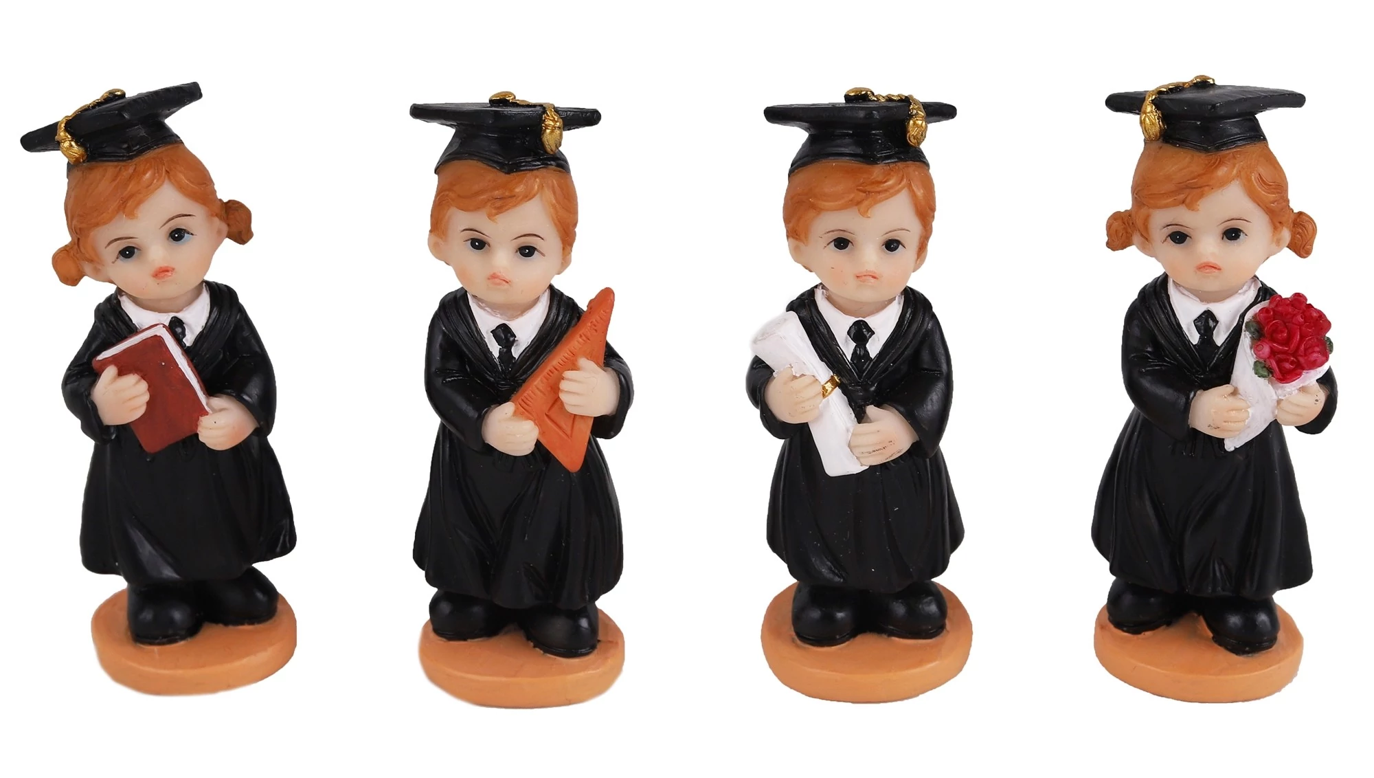 Ballagós figura  7cm fiú vagy lány választható