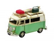 Dekorációs makett hippi bus 27x11,5x17cm