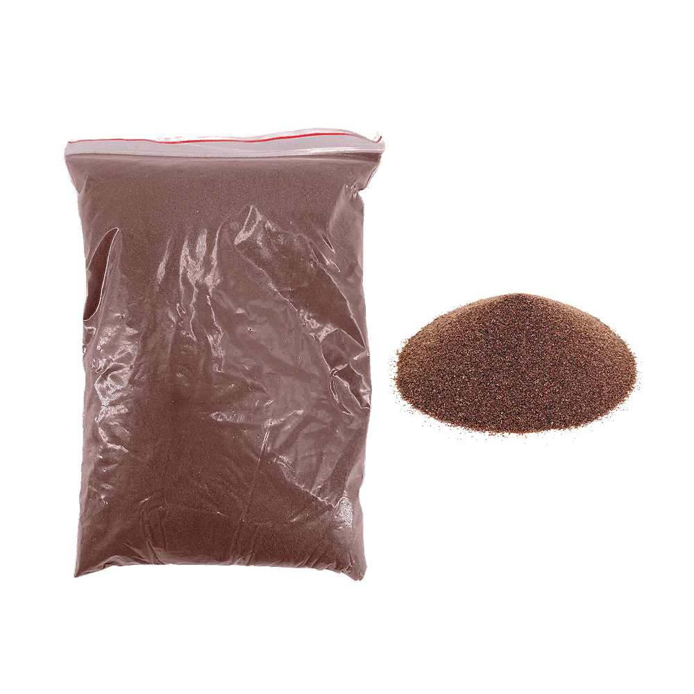 Dekorhomok - barna 1 kg zacskóban