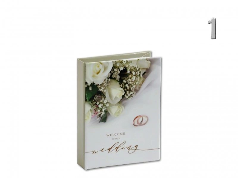 Fényképalbum  esküvői  48db 15x10cm-es képhez