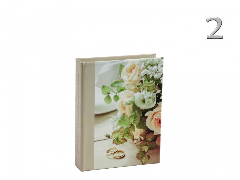 Fényképalbum  esküvői  48db 15x10cm-es képhez