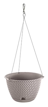 Függőcserép 270 x 160 mm Mokka SPLOFY WS Prosperplast