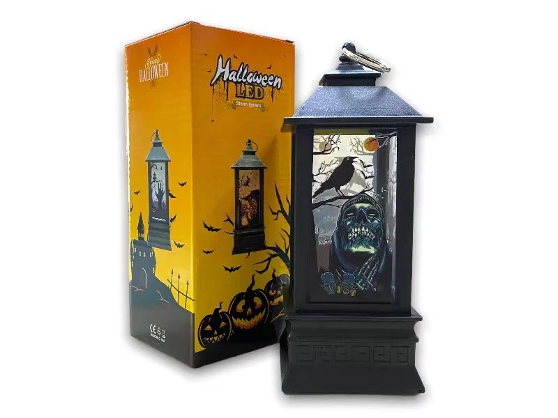 Halloween LED lámpás választható több minta 18x7cm