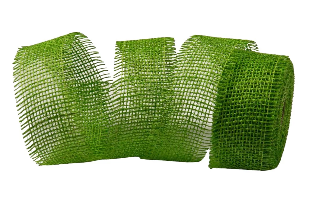 Juta szalag 5cm x 10m - Almazöld