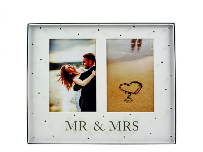 Képkeret  MR &MRS 2db -os 10x15cm