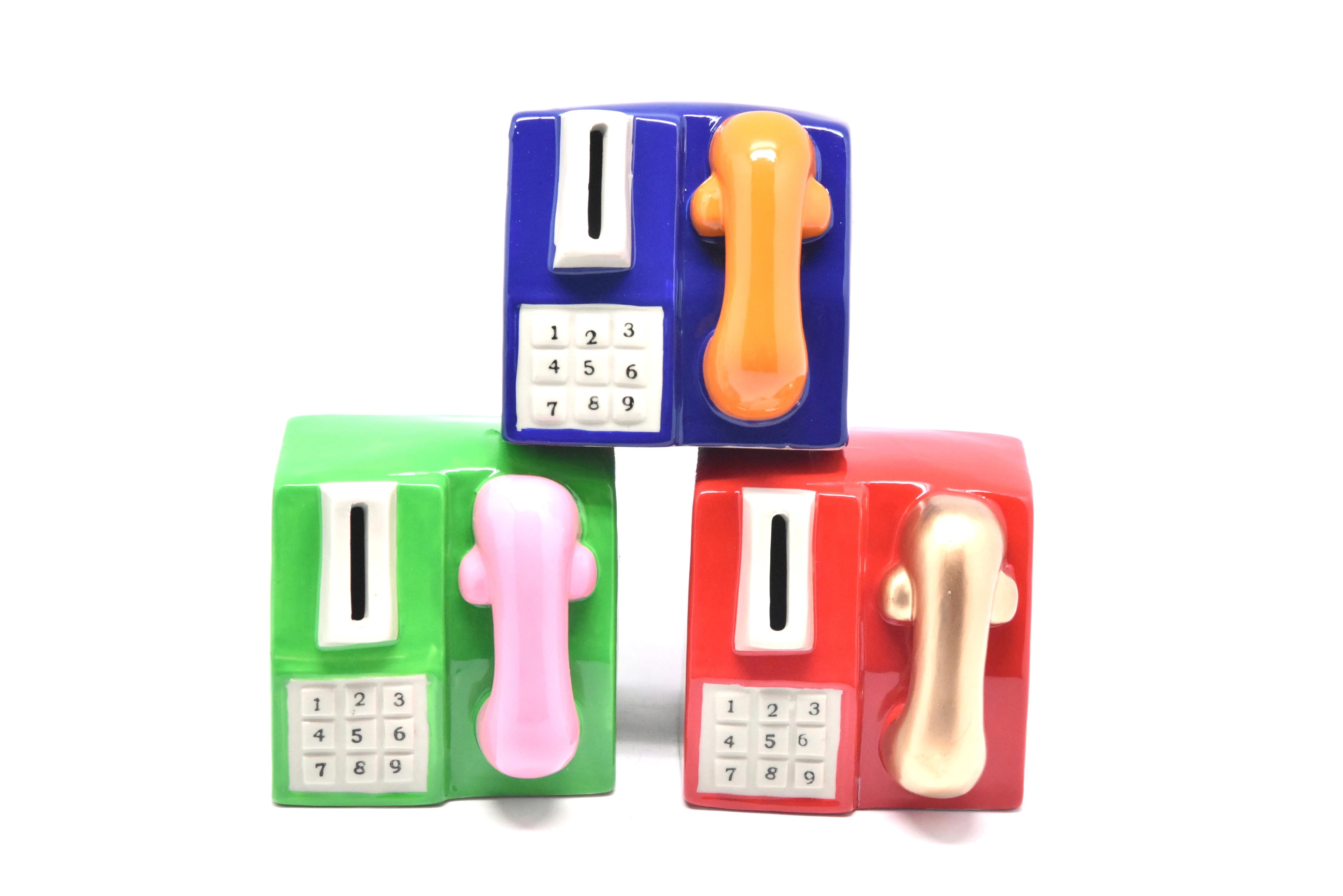 Kerámia persely telefon
