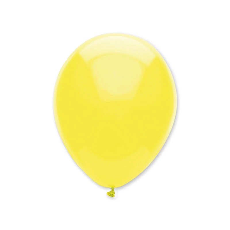 Lufi latex citromsárga 8 db 30 cm