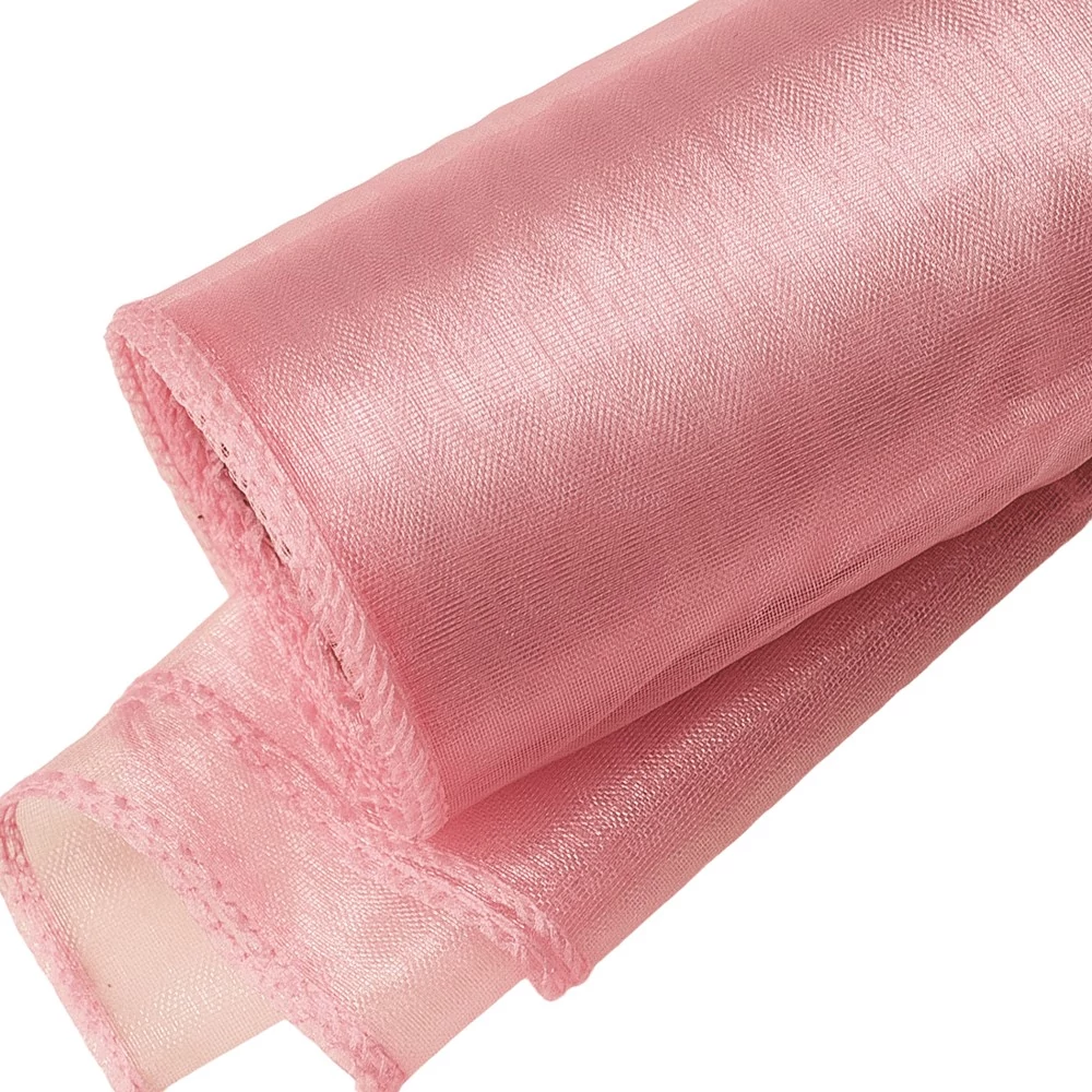 Organza 12cm x 8.2m - Őszi rózsaszín