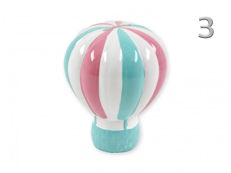 Persely hőlégballon 14cm