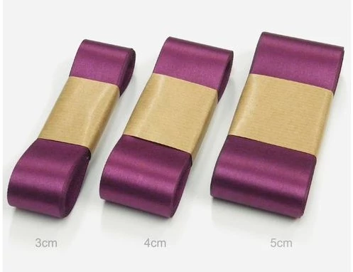 Szatén szalag 3cm/10m Bíbor (c40)