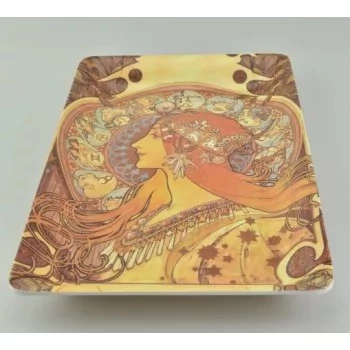 Tálca 31x19,5x2,5 cm Mucha zodiak