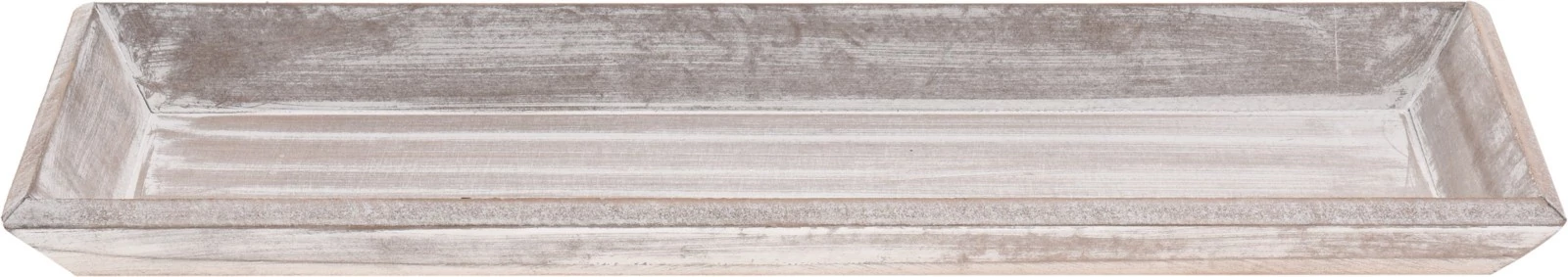 Tálca 40x14cm fehér
