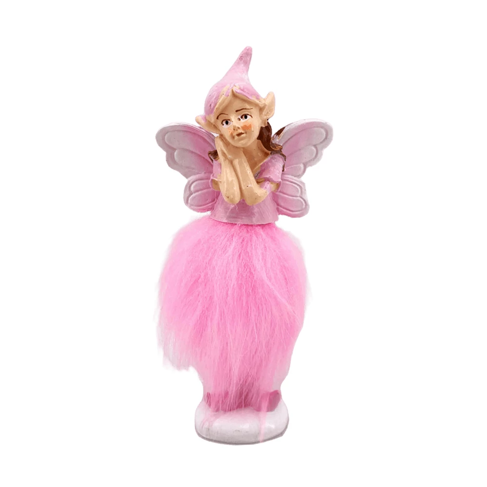 Tündér figura 13cm  rózsaszín