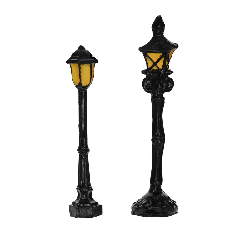 Tündérkert kandelláber 2,4x2,3x9,8cm fekete 2db/cs