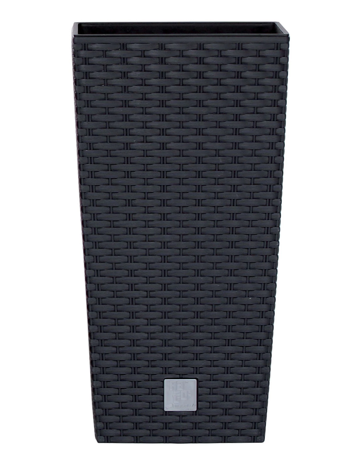 Virágcserép 170 x 324 mm Antracit Rato square Prosperplast