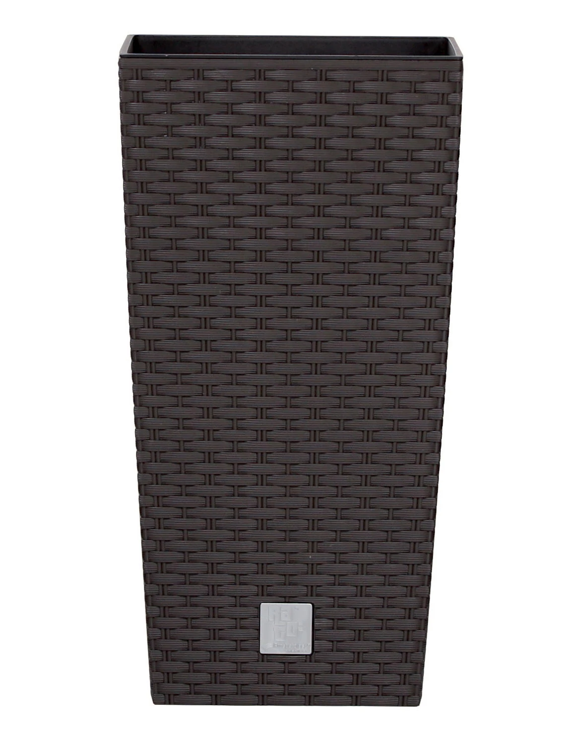Virágcserép 170 x 324 mm Sötét barna Rato square Prosperplast