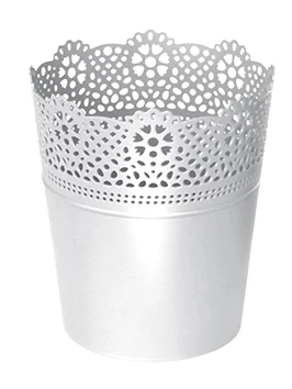 Virágcserép 180 x 210 mm Fehér LACE Prosperplast