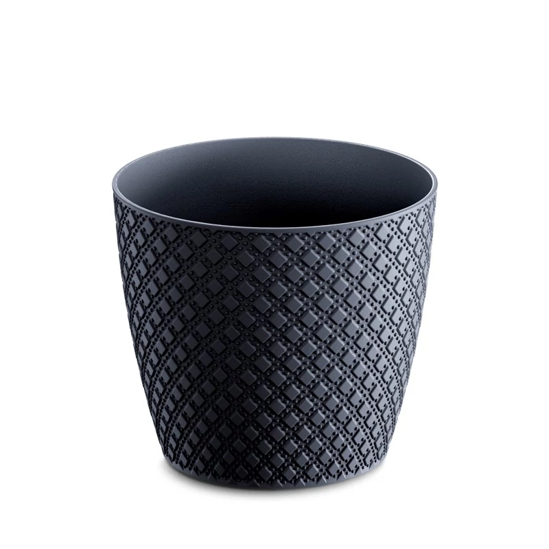 Virágcserép 189 x 167 mm Antracit ORIENT Prosperplast