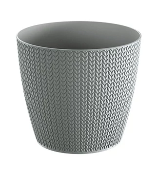 Virágcserép 189 x 167 mm Kőszürke WHEATY Prosperplast