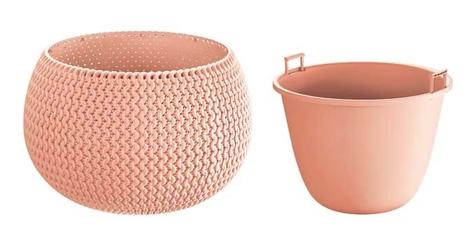 Virágcserép 290 x 195 mm Barack SPLOFY BOWL Prosperplast