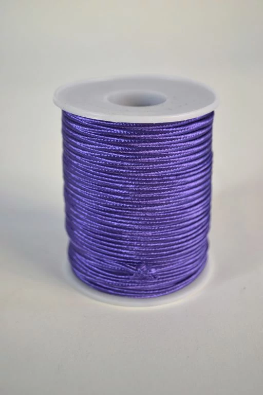 Zsinór polieszter  3mm x 50m lila sujtás zsinór